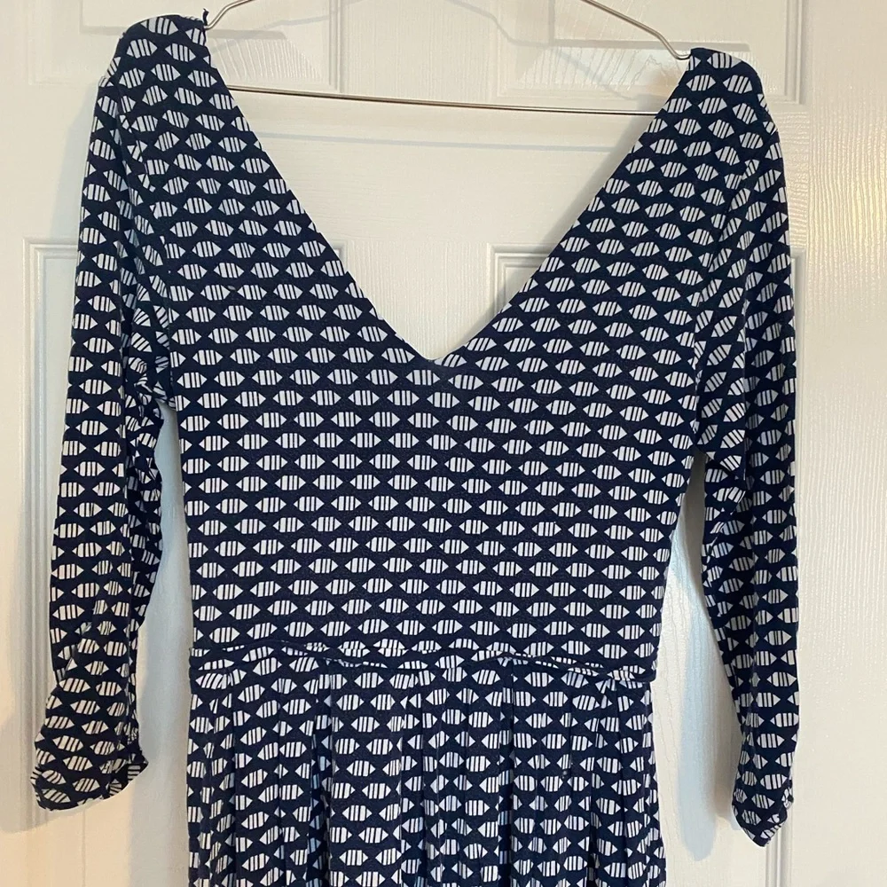 Tart Ruched A-Line Pattern Dress - Picture 6 of 13